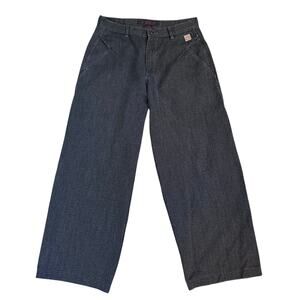 Avirex Jeans Systems Men's Grey Wide Leg Pants Size 32